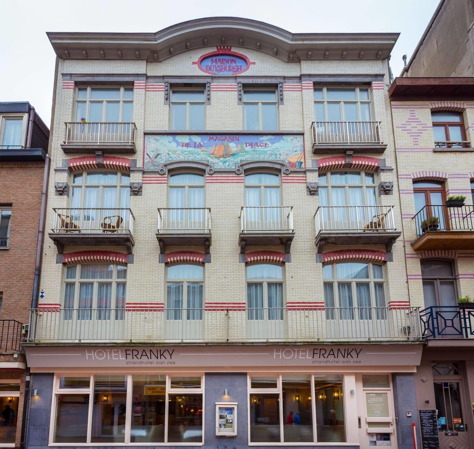 Hotel Franky Blankenberge Exteriör bild